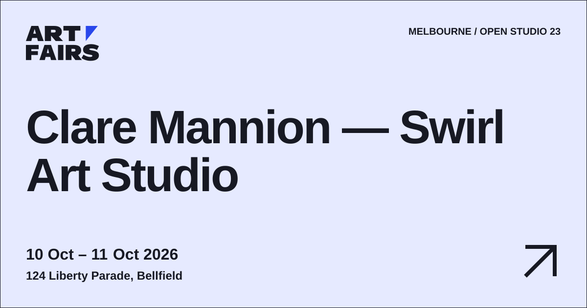 Clare Mannion — Swirl Art Studio: open studio, 10 Oct – 11 Oct 2026, Bellfield